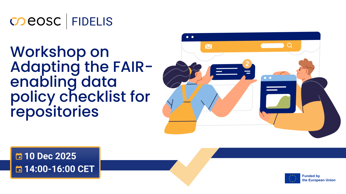 Adapting the FAIR-enabling data policy checklist for repositories Workshop