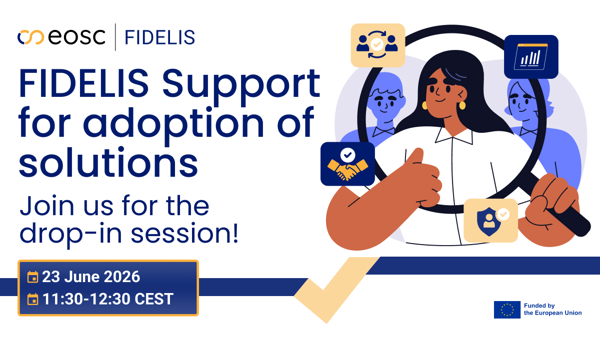 FIDELIS Support for adoption of solutions : Drop In Session