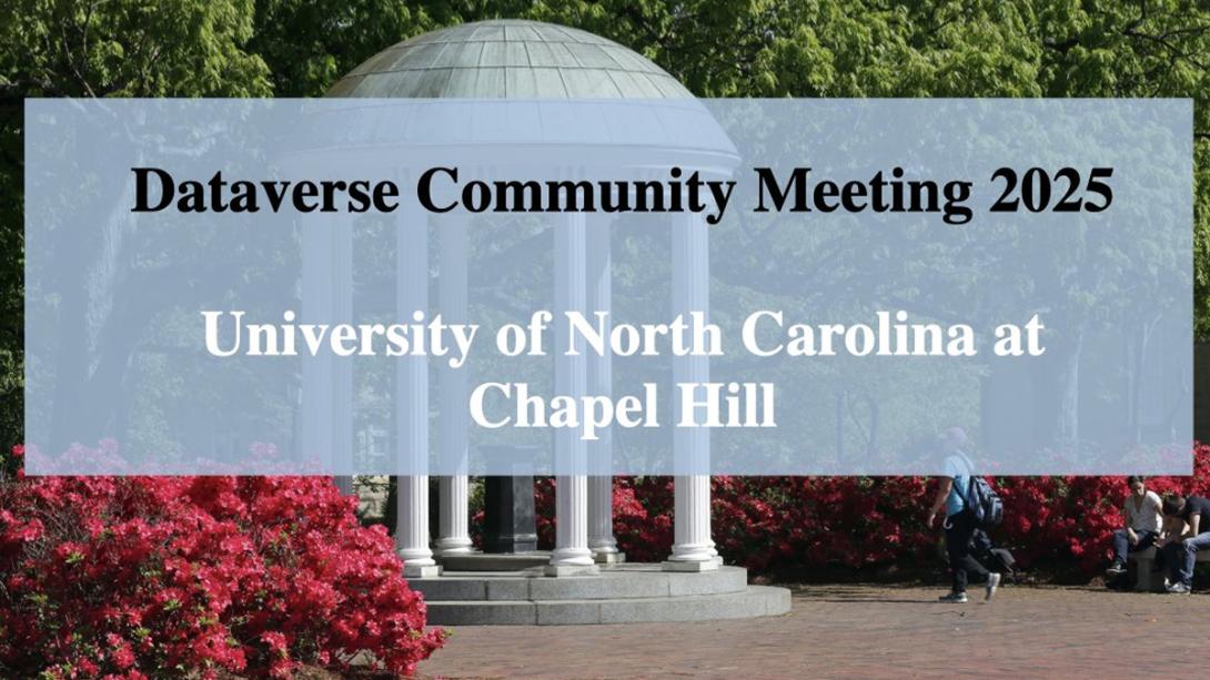Dataverse Community Meeting 2025