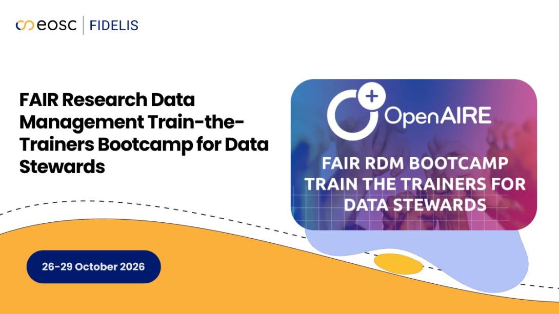 FAIR Research Data Management Train-the-Trainers Bootcamp for Data Stewards